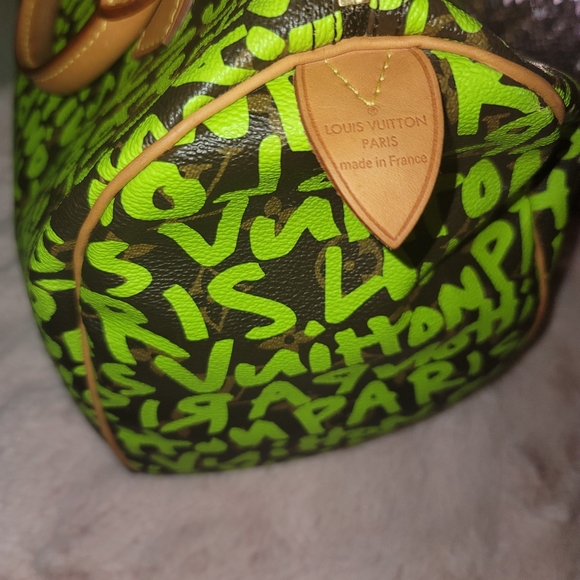 Rare limited edition vintage louis vuitton Graffit handbag - Picture 5 of 16